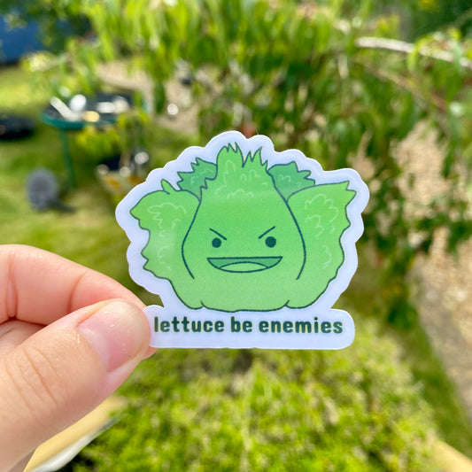 Lettuce Sticker