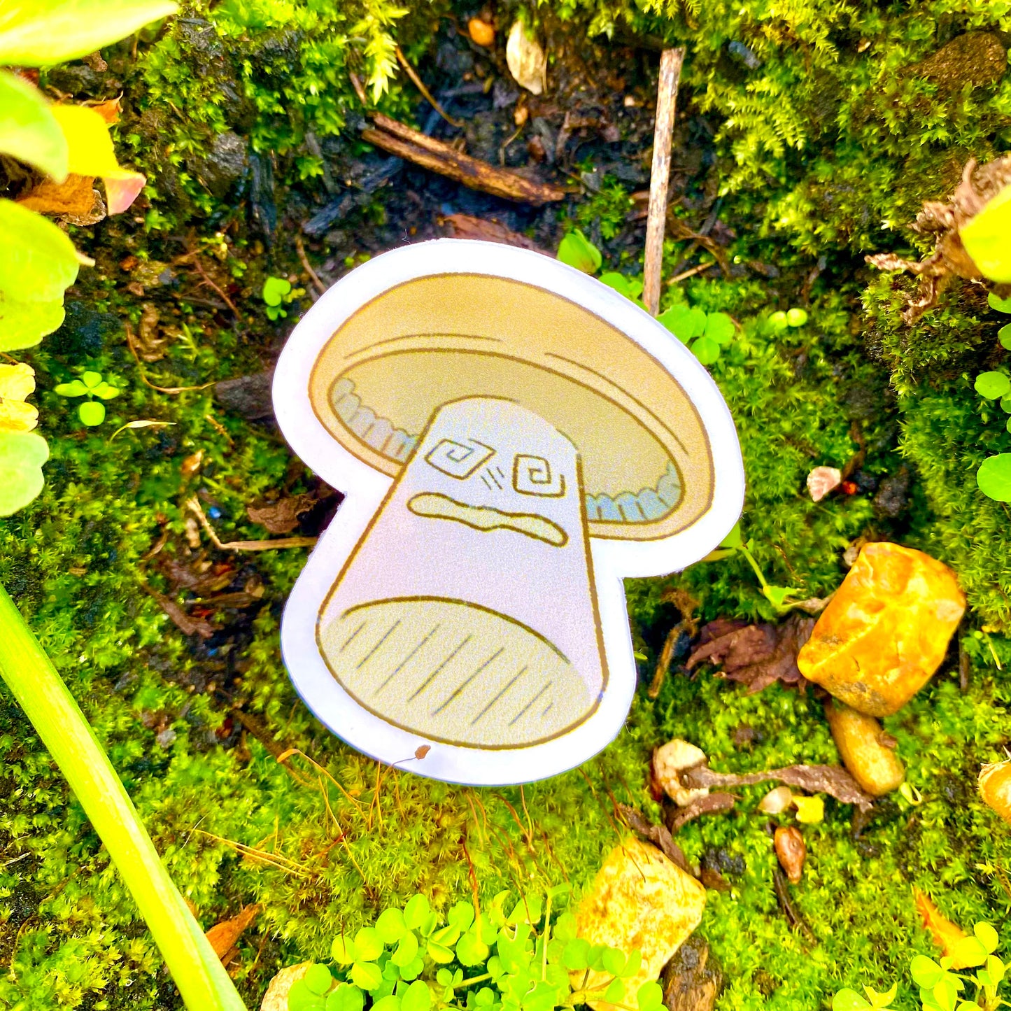 Mushroom Sticker