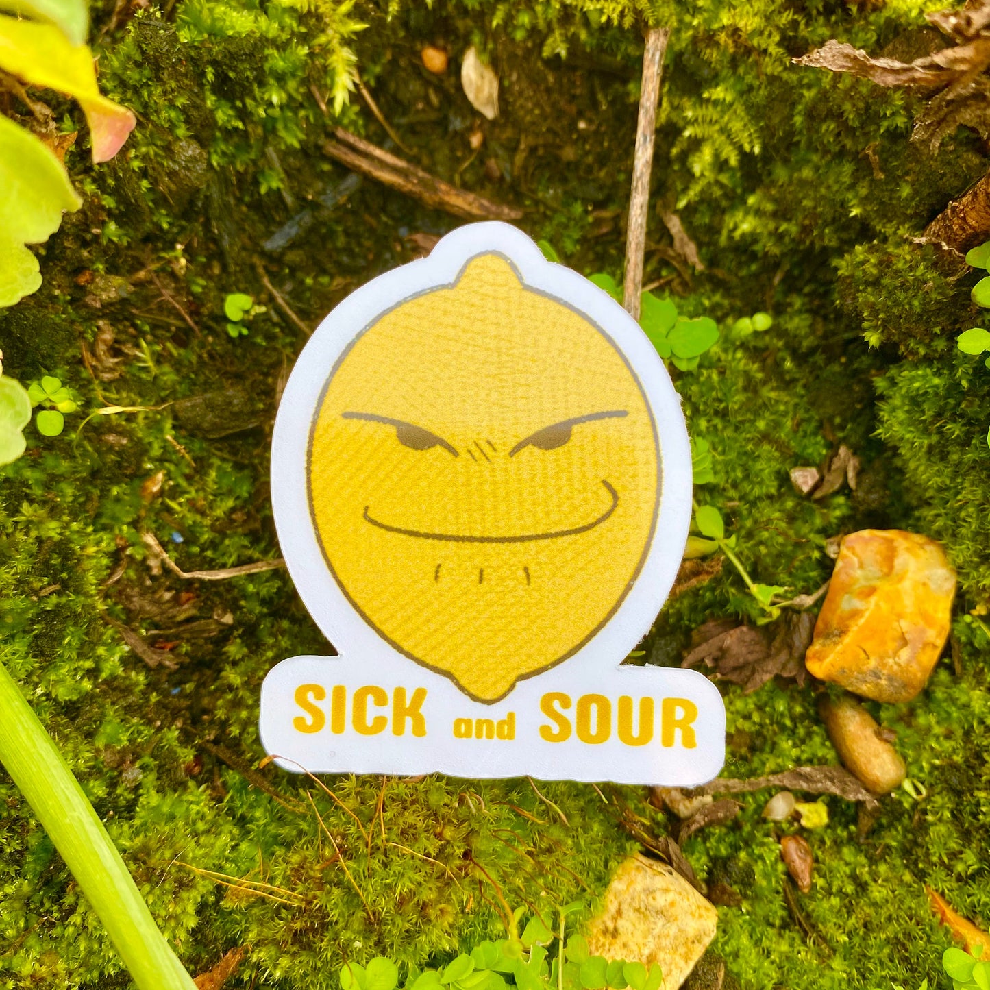 Lemon Sticker