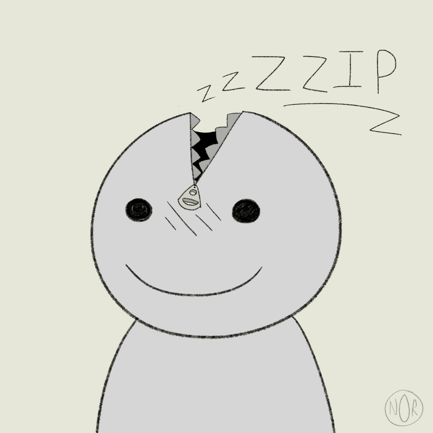 'Alien Suit' Comic Print | 10"x10"