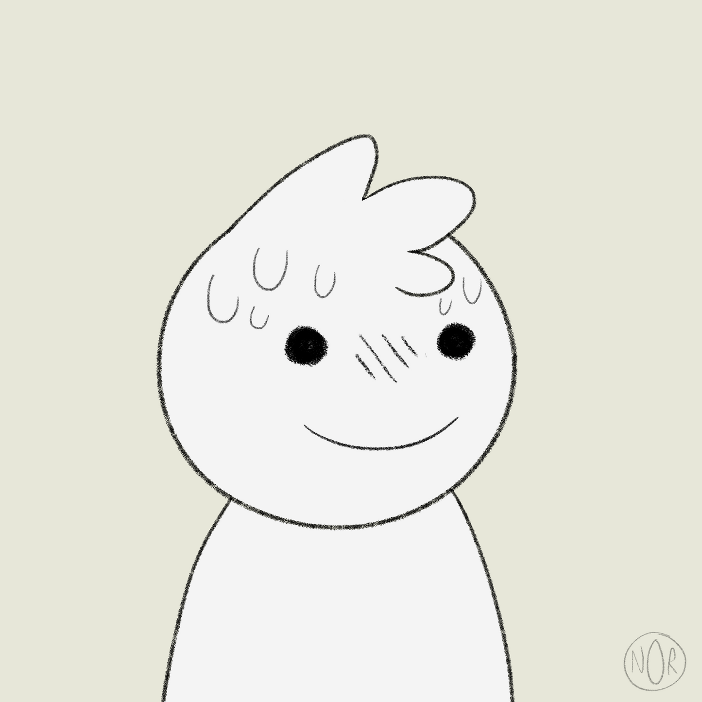 'Alien Suit' Comic Print | 10"x10"